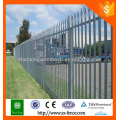 China supplier Top quality hot dipped galvanized steel palisade fence/fencing for sale